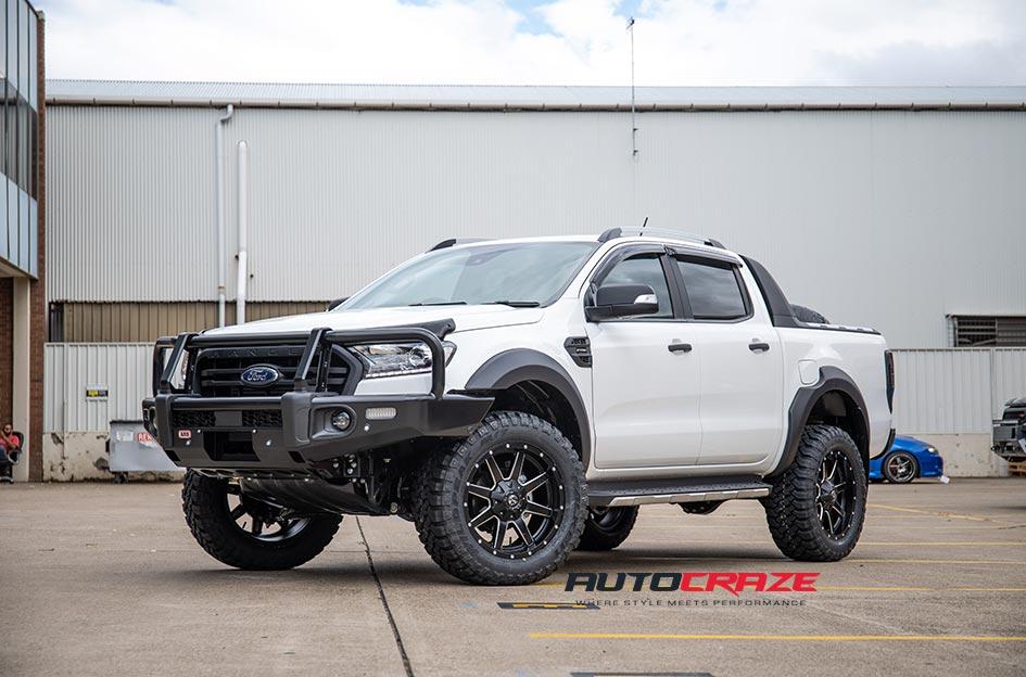 FORD RANGER MAVERICK GLOSS BLACK MILLED ACCENTS